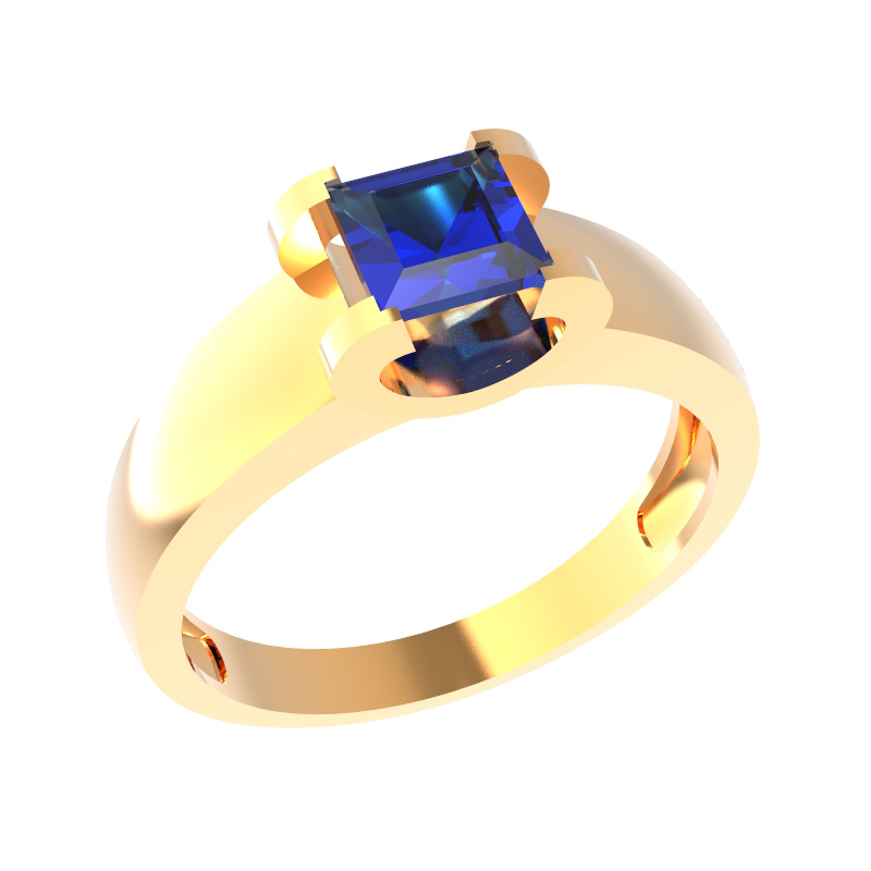 Кольцо с бриллиантами 1-1166